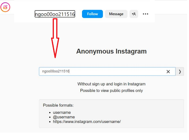 Xem trên story trên trình duyệt web